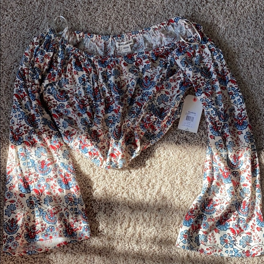 Billabong shirt never been worn